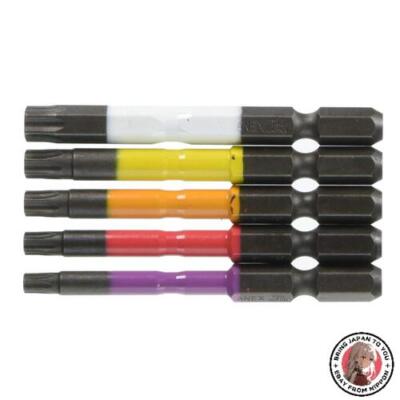 NEU ANEX ACTX5-65N Farb-Bits Hexalobe einköpfig stark