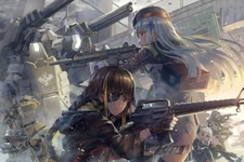 Girls Frontline Hot Beauty Fight Tv Game Wall Art Home Decor - POSTER 20x30