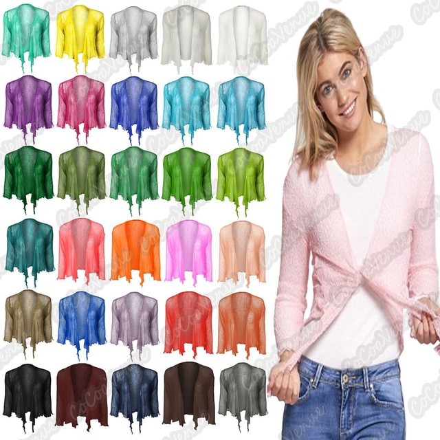 fine knit cropped cardigan