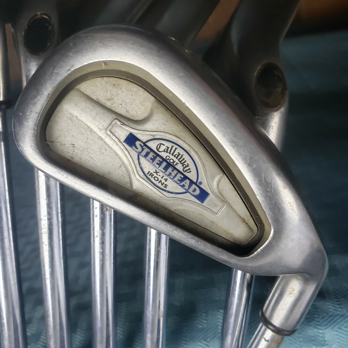 Callaway Steelhead X-14 Fer N°4 Femme – Manche Graphite Big Bertha, Très Bon état