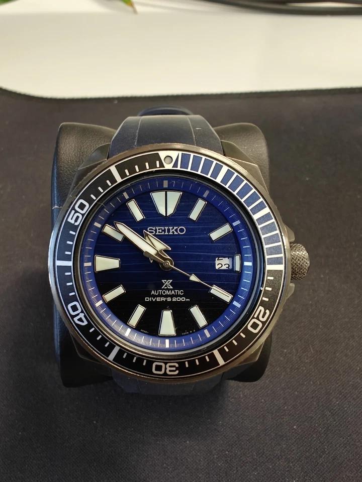 SEIKO Uhr Samurai Save The Ocean SRPD09K1 Prospex Edition