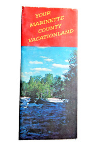 Marinette County Map Visitors Guide Coleman WI Peshtigo Wausaukee Pembine