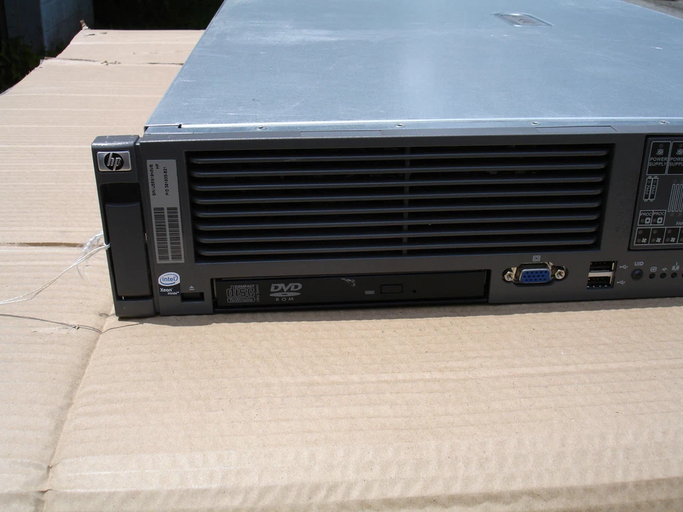 HP ProLiant DL380 G5 2.0GHz Quad Core X5130 4GB RAM 2x72GB 10K HD 2.5" - Image 3 of 4