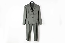 authentic ARMANI JEANS women's Classic Suit Blazer Trousers Size 40 gray