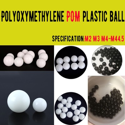 Polyoxymethylene Pom Black White Solid Plastic Bearing Balls M2 M3 M4 M44 5 Ebay