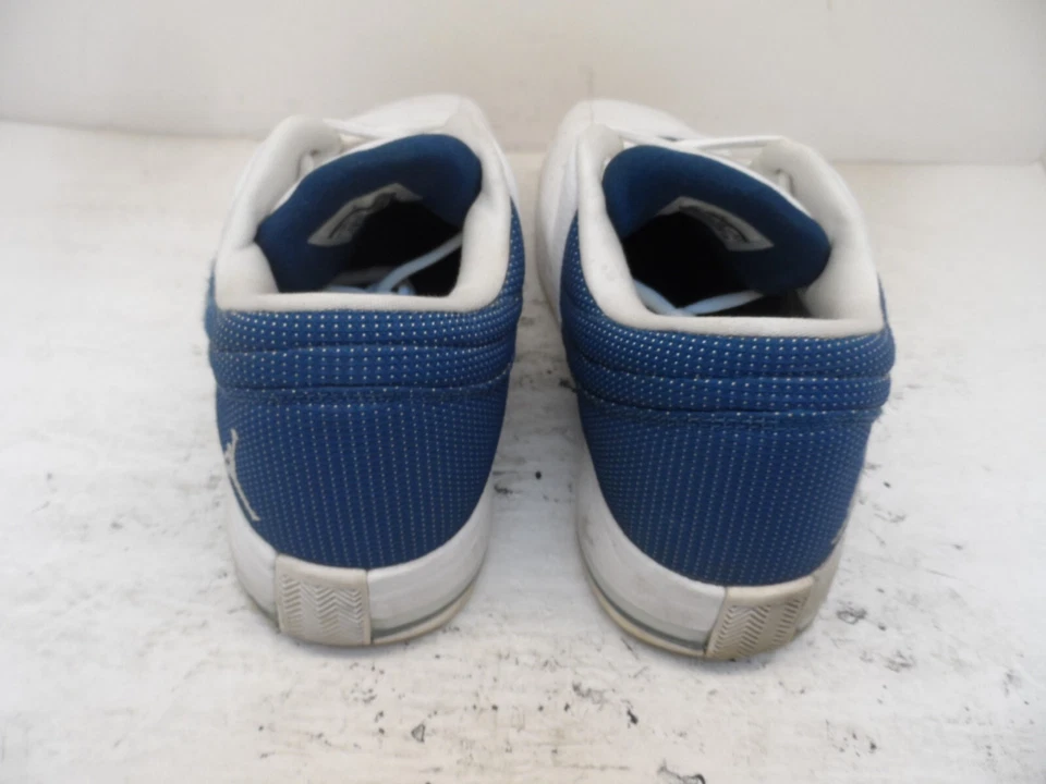 Nike Hombre 395468 Air Jordan TE II Advance Zapato Atlético Blanco Azul Talla 12M Foto 4 de 4