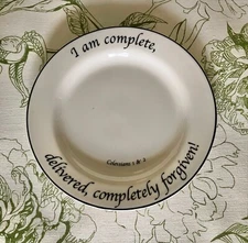 Feed on the Word Collection Bread & Butter Plate 6 1/4" Colossians 1 & 2