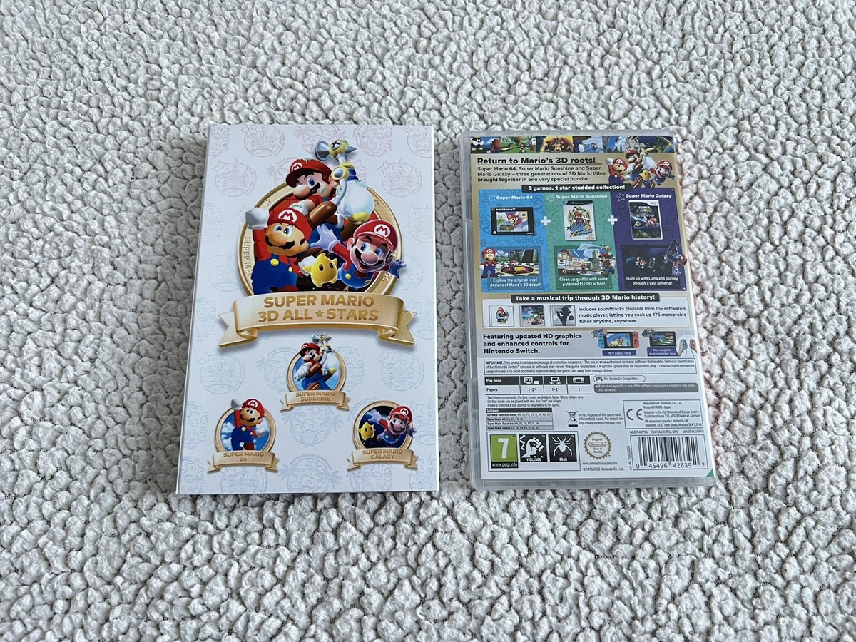 Super Mario 3D All Stars Nintendo Switch Game With