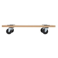 Transportroller bis 150 kg mit 4 Lenkrollen Rollbrett Möbelroller Transporthilfe