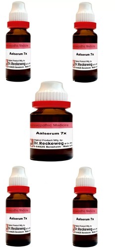 Dr. Reckeweg Aalserum 7X Mother Tincture Q 20ml - Pack of 5, Free Shipping - 第 1/5 張圖片