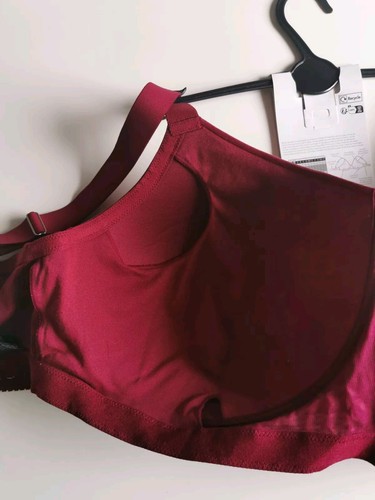 M&S Body Soft Non Wired Post Surgery Bra, Dark Raspberry, 32,36,40 GG - Picture 8 of 11