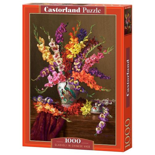Castorland CSLC-104949-2 Puzzle da 1000 Pezzi - Gladioli in Vaso Cinese