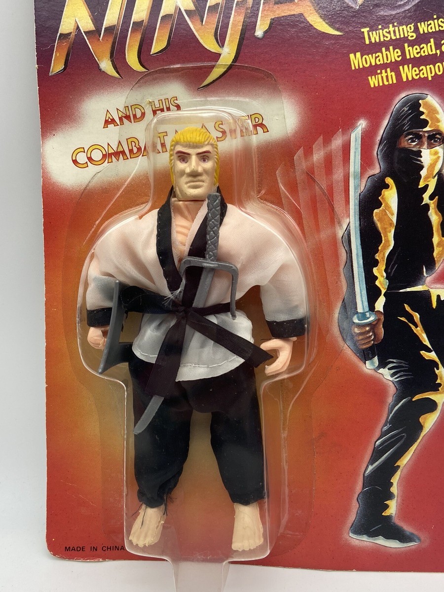 Vintage 1980's Ninja and His Combat Master Rambo MOTU KO NEW MOC