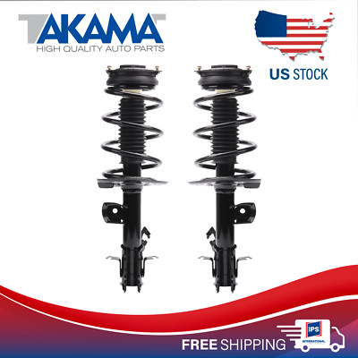 2 pcs TAKAMA Complete Front Strut Coil Spring Set Kit For 11-17 NISSAN JUKE