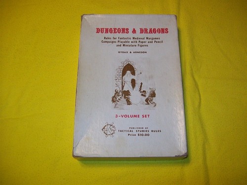 WHITE BOX DUNGEONS & DRAGONS TSR - 1 5TH PRINT COMPLETE HOBBITS & ENTS - Picture 1 of 5