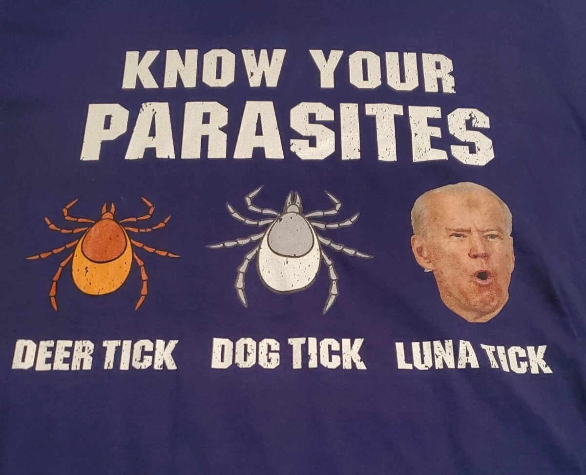 Know your parasites store luna tick shirt