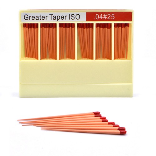 60 Pcs Dental Gutta Percha Points Endodontic Root Canal Taper 0.04 Color Coded - Picture 28 of 56