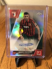 2021-22 Topps Chrome Bundesliga Silver Refractor Daniel Caligiuri #BCA-DC Auto