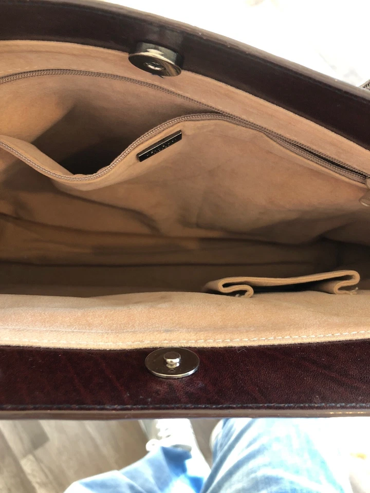 Cartera de cuero Oroton cereza Foto 4 de 4