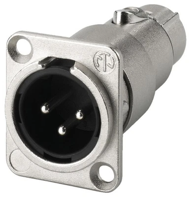 Neutrik NA-3MDF - XLR-Einbauadapter, 3-polig, Durchgang XLR-Stecker - XLR-Buchse - Bild 1 von 3