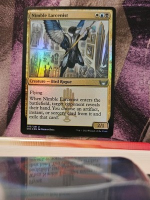 Nimble Larcenist 205 Streets of New Capenna Magic: The Gathering Foil NM
