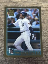 2001 Topps #25 Juan Gonzalez Gold /2001 Tigers