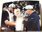MIKE MACDONALD Seahawks SIGNED 8X10 Photo B JSA COA SUPER BOWL LX Champs