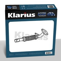 Klarius Katalysator-Rep-Rohr Vorne für Ford Fiesta VI 1.6 Tdci 2008-