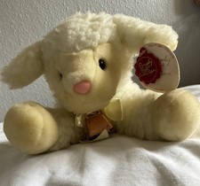 Vintage Keel toys Simply Soft Collection Lamb With Bell From 1990s-🐑very good