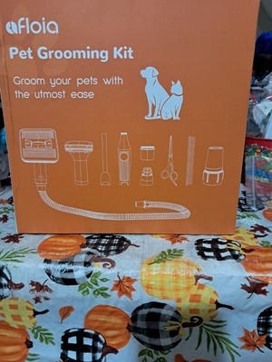 Afloia Dog Grooming Kit, Pet Grooming Vacuum & Dog Clippers