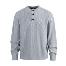 Men's Crew Neck Sweater Casual Knitted Pullover Warm Sweaters