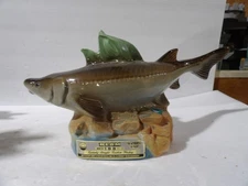 Jim Beam Sturgeon Fishing Hall Of Fame Decanter