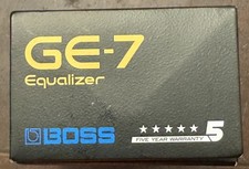 Boss GE-7 Graphic Equalizer Pedal