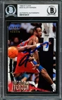 Allen Iverson Autographed Signed 1996-97 Fleer RC 235 Philadelphia 76ers Beckett