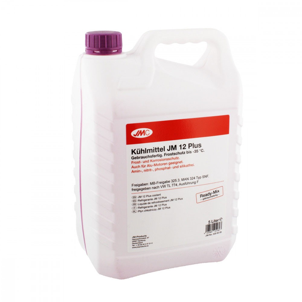 JMC Coolant Radiator Antifreeze JM 12+ Mixture 5 Liters Canister