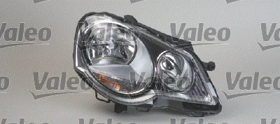 Phare avant Valeo 043013 pour Polo 9N3 optique halogène gauche