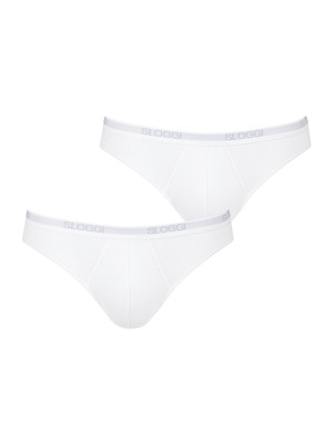 Sloggi 2er Pack Herren Unterwäsche Unterhose Slip Basic Minislip Bikinihosen