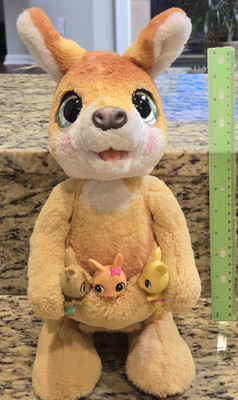 furReal Mama Josie Kangaroo with Baby Joeys ~ Interactive Pretend Play Fur Real