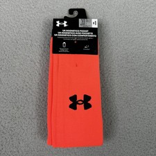 Under Armour Men's UA Magnetico Over the Calf Shin Guard Pocket Soccer Socks NWT