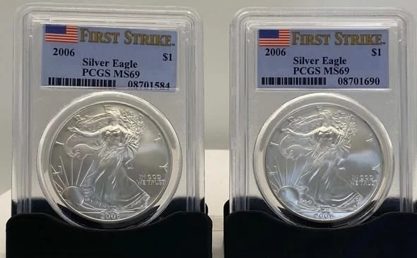 American Eagle MS 69 Graded 2006 Silver Bullion Coins for sale | eBay