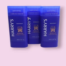 Harry's Redwood Deodorant for Men 2.5 oz.  (3 PCS).*