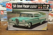 Amt 58 Edsel Pacer With Continental Kit And Fender Skirts Sealed Inside 125