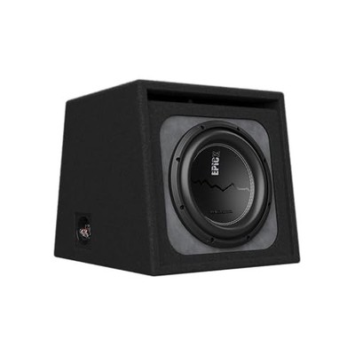 EPICX Single 10  Loaded Subwoofer Enclosure, 750W Vented Ported Sub Box 10''