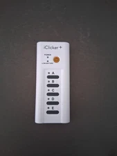 iClicker + Plus, Student Response Remote Control, Model #RLR15, Tested Working