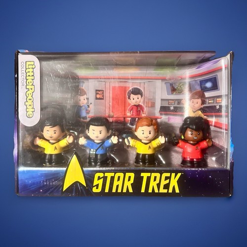 Fisher Price Little People Star Trek Figures Collector Set (NEW IN BOX) Mattel