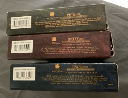 Lord of the Rings Trilogy Special Extended DVD Edition 12 Disc DVD Set - Picture 14 of 14