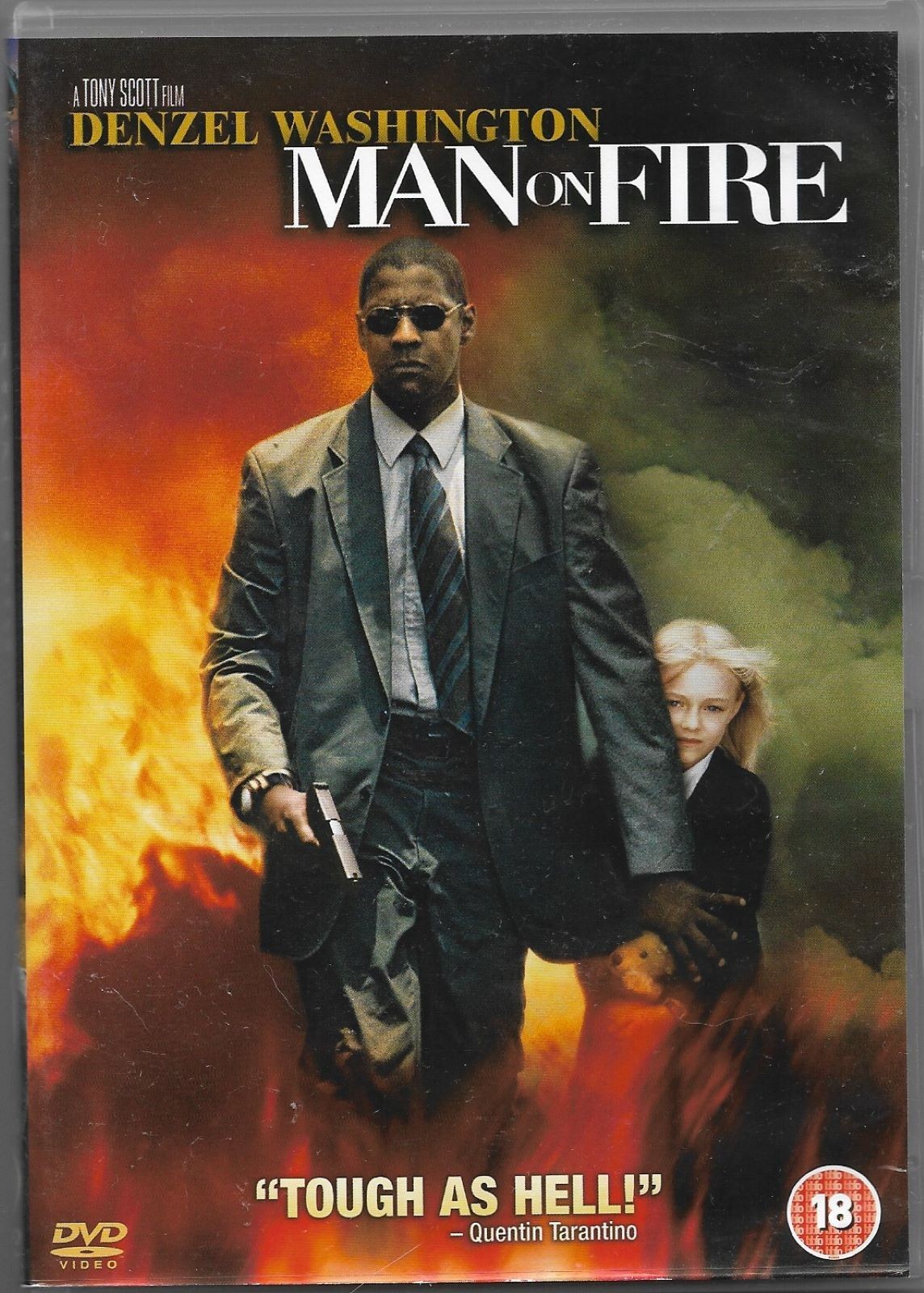 Man On Fire DVD POSTED 48 HOURS TRACKED