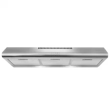 COS-5MU36 36 in. Delta Collection Ducted Under Cabinet Range Hood, Button Con...