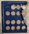 Canadian HALF DOLLARS 50 Cent, lot of 28 SIlver + 9 non - 7415