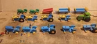 Matchbox Lesney No39 & No50 Tractors & No40 Hay Trailer Job Lot X15 Free P&P